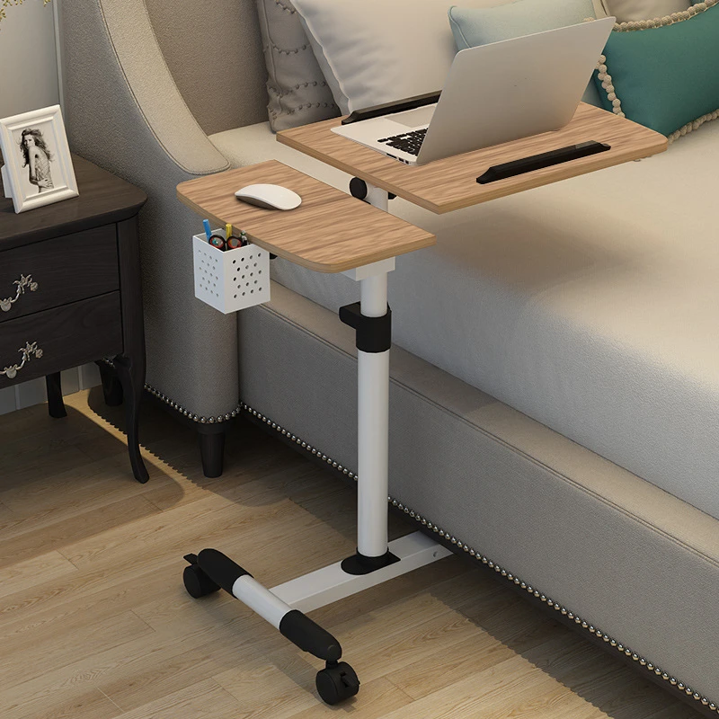 Foldable Computer Table Portable Rotate Laptop Desk Table for Bed Can be Lifted Standing Desk Height Adjustable Home Furniture