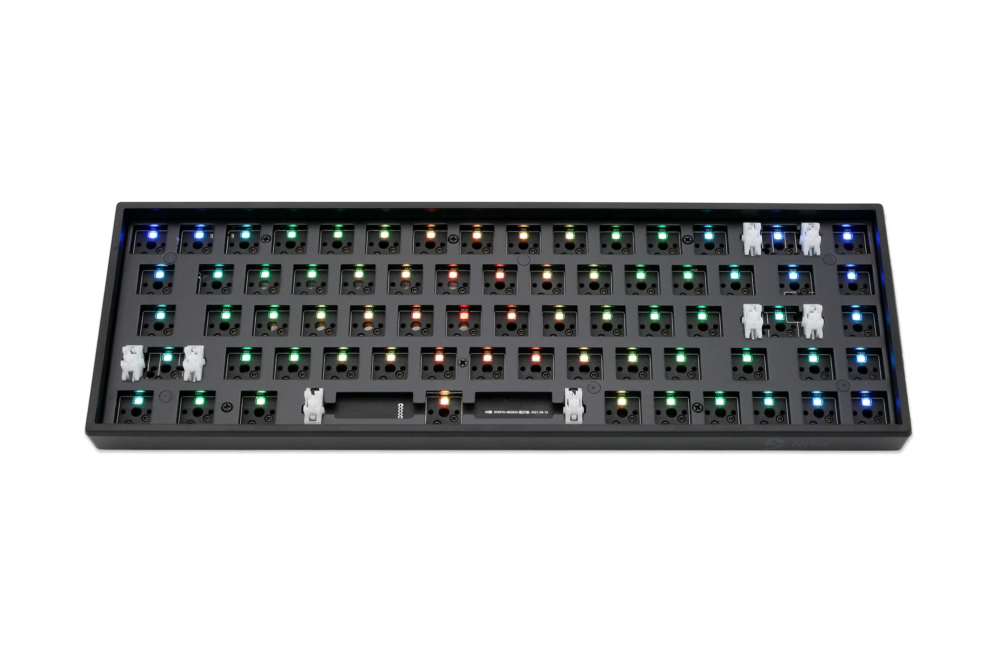 Fuhlen G68 Kit 68 key dual mode Bluetooth 5.0 Mechanical Keyboard 65% lighting effect RGB switch led type c software macro