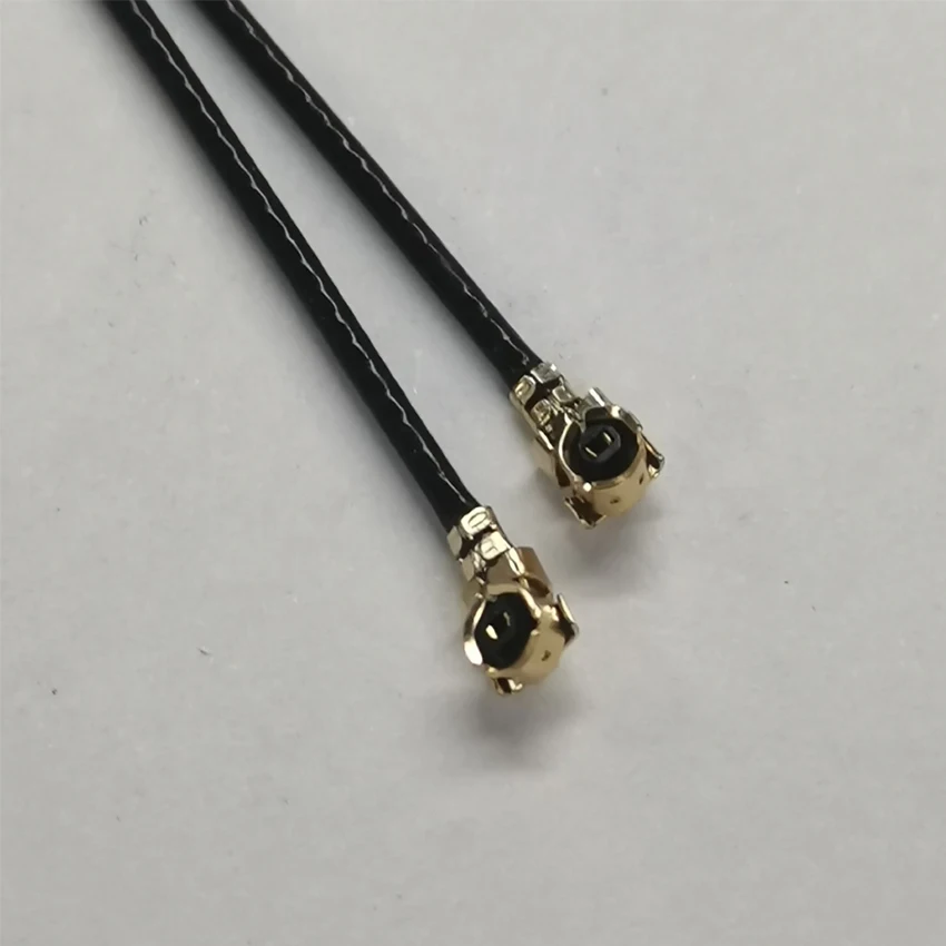 20PCS/Lot  IPEX-To-IPEX Double-Head IPX Female Jack Plug Connector RF Coaxial Extention Pigtail Jumper Cable RF1.13 For WIFI