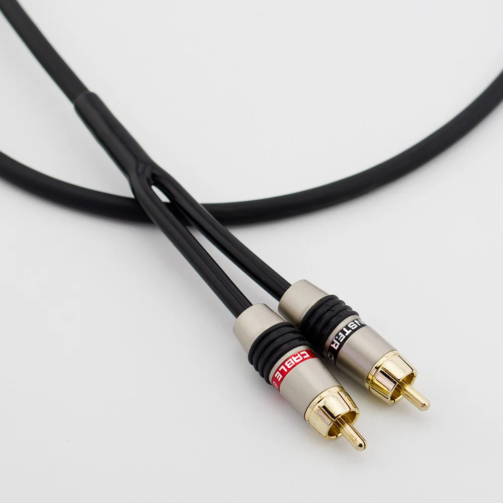 Hifi XLR na podwójny kabel Audio RCA 2 RCA męski do XLR 3 Pin kobieta Cannon wzmacniacz mieszania kabel z wtyczką 1m 1.5m 2m 3m 5m kabel