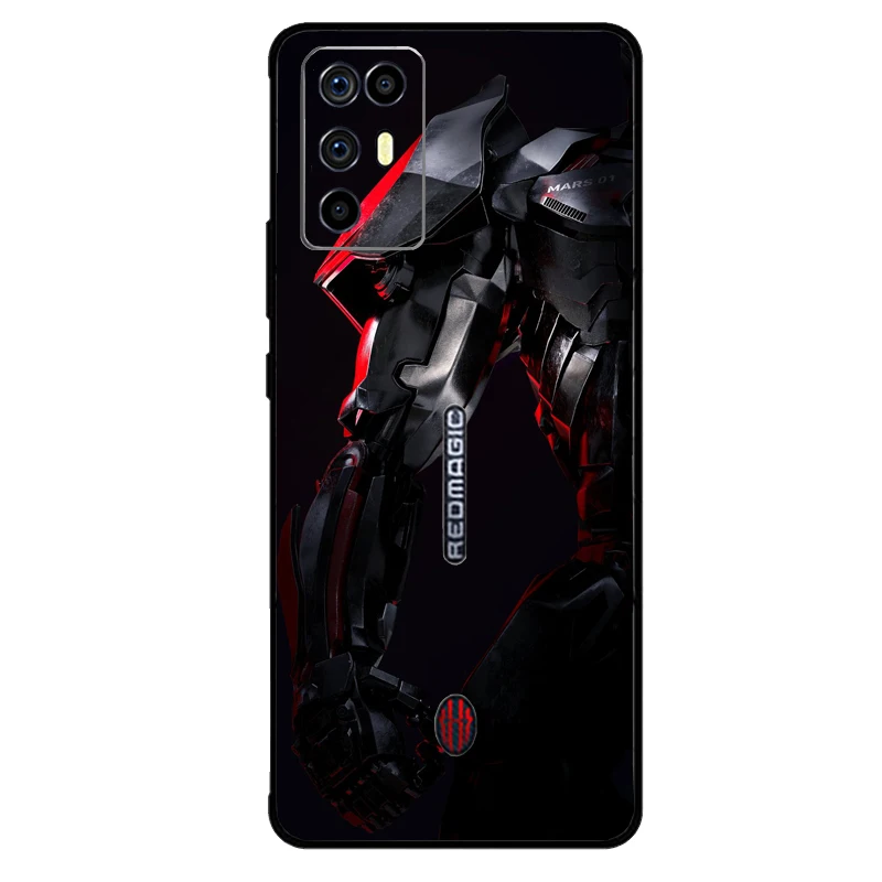 Phone Case For Nubia RedMagic 6R Case Soft TPU Cover For Red Magic 6R Shockproof Back Cover For Red Magic 6 6S Pro 5G 5S 3 MARS