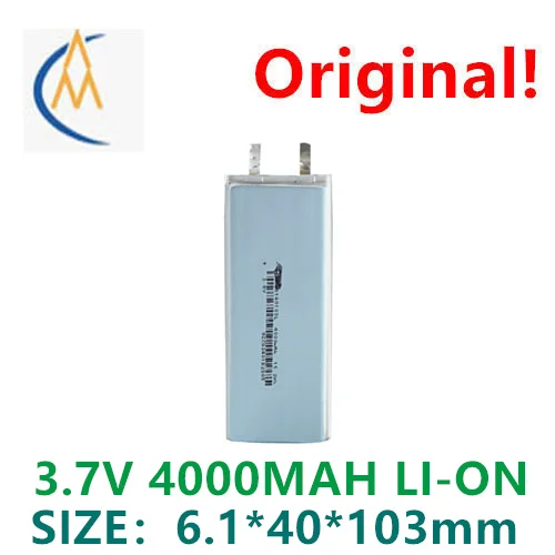 Acheter plus sera pas cher 6140103 4000 mAh batterie au lithium polymère alimentation mobile GPS tablette PSP machine d'apprentissage jouet modèle LED