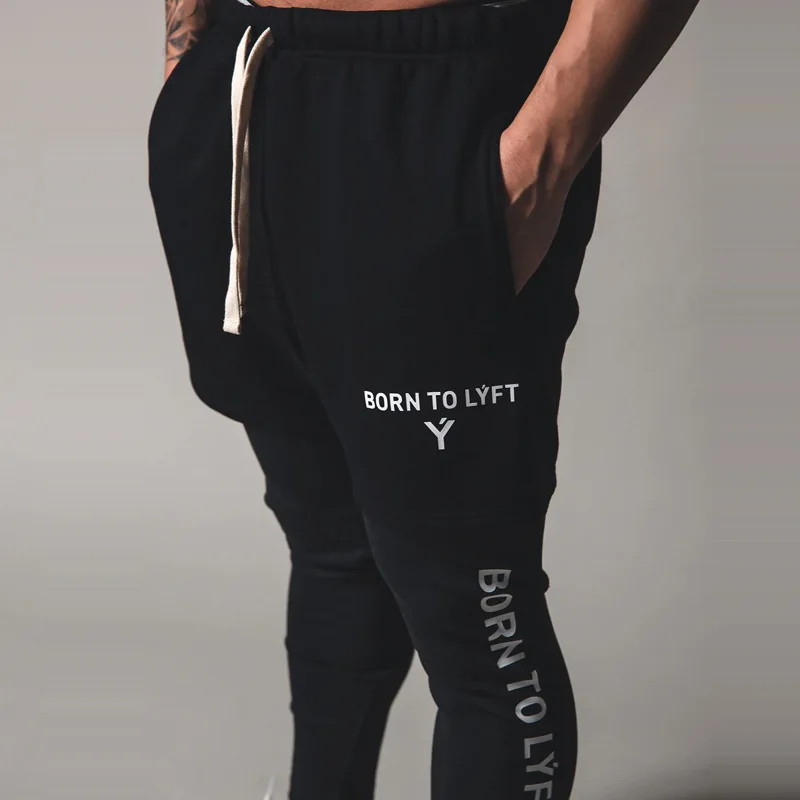 New Men Cotton Shorts Men\'s Loose Short Trousers Fitness Bodybuilding Joggers Mens Brand Durable Sweatpants Workout Short Pants