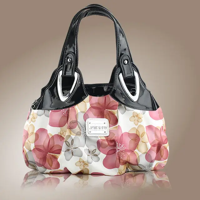 

Pu Leather Women Handbag 2021 Vintage Flower Bags for Woman Large Shoulder Bags Messenger Bag PT676