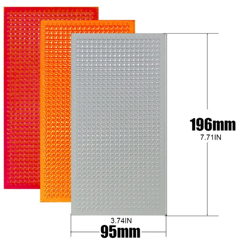 Car Glass Repair Kit Grid Pattern Headlights Turn Signal Taillight Auto Light Tool Set Crack Repair Film Polishing - Image 6