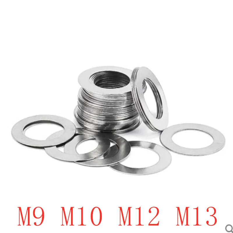 thumbnail image 2 of 10/20pcs 304 Stainless Steel Super Ultra Thin Flat Washer Shim Plain Gasket M9 M10 M12 M13 M14 M15 M16 M17 M18 M20 M22 M25 M30(M17x22mm 20pcs,Thick 0.2mm 2 of 13