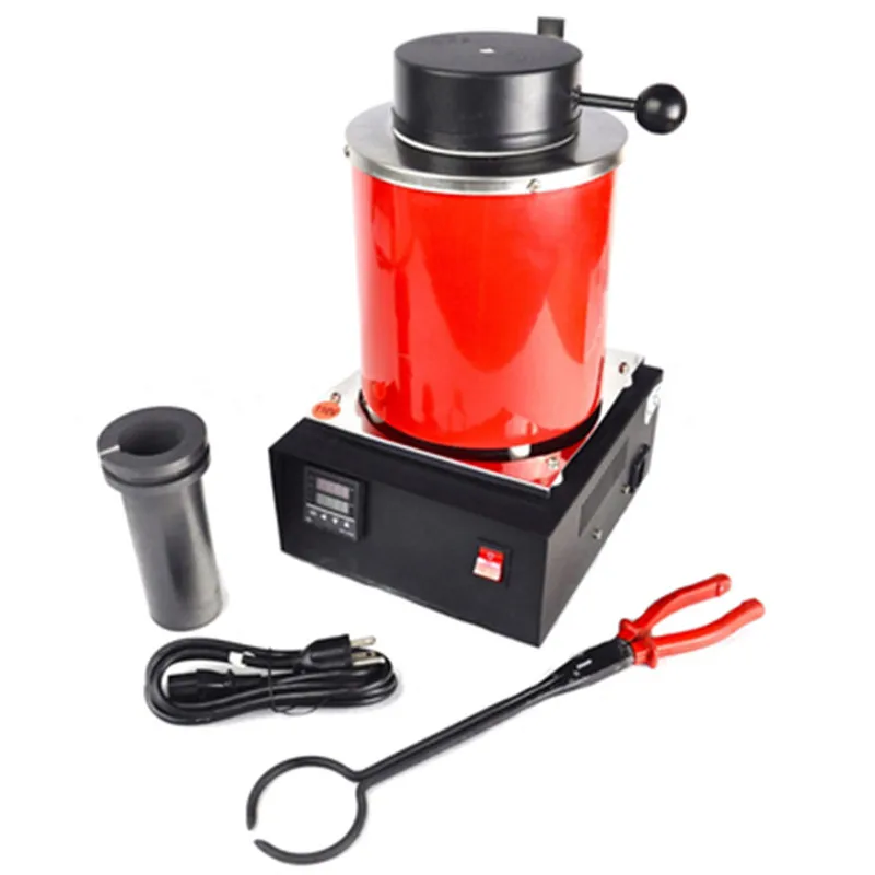 

2KG Mini Melting Metal Furnace, Electric Fusion Furnace,Jewelry Casting Machine