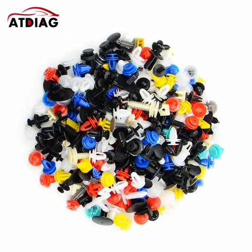 Imagen 1 del producto Sujetador Universal mixto para parachoques de coche, Clips de retención, remache de sujeción para coche, revestimiento de Panel de puerta para todos los coches