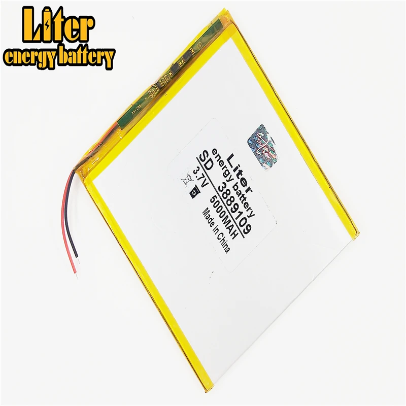 3.7V, 5000mAH (bateria de íon de lítio de polímero) Bateria de íon de lítio para tablet pc 7 polegadas 8 polegadas 9 polegadas 3889109 4090110