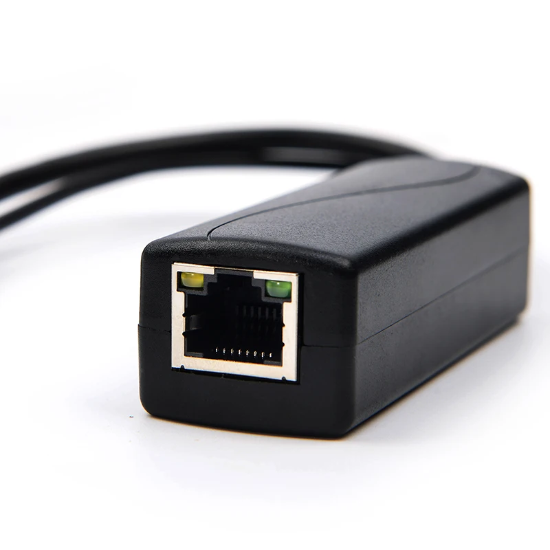 Power 12W Splitter 10*100/100 BPS 48V-Type-C USB Port POE Splitter Standard 48V Zu 5V Power versorgung Modul