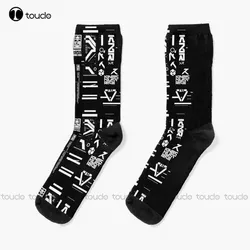 Kings Rise Techwear X503 Socks Cotton Socks For Men Personalized Custom Unisex Adult Teen Youth Socks Halloween Christmas Gift