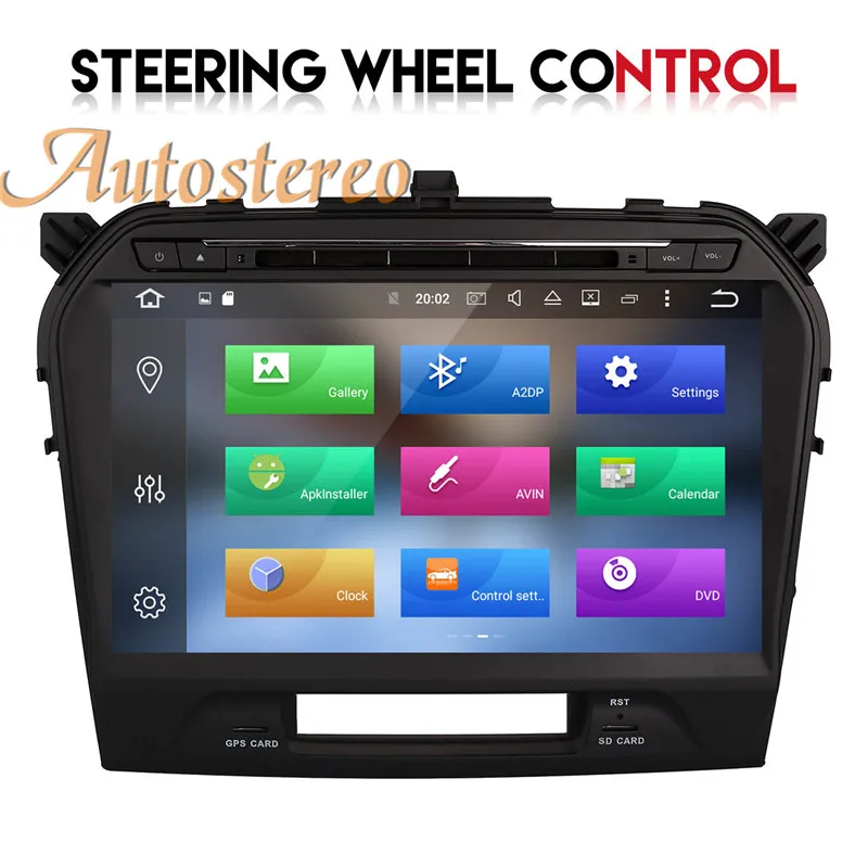 Audio Stereo For Suzuki Vitara 4 2014-2020 Android 13.0 Car Multimedia Player GPS Navigation Head Unit Auto Radio Tape Recorder