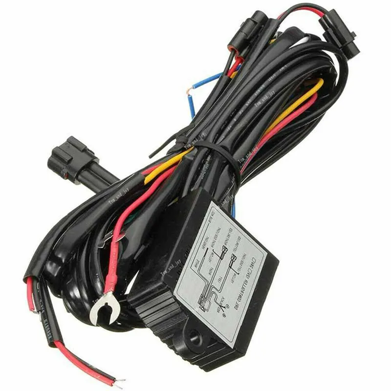 LED drl Daytime Running Lights DRL Controller Relay Harness Automatic Control On Off Switch Module Box Drl With Turn Signals