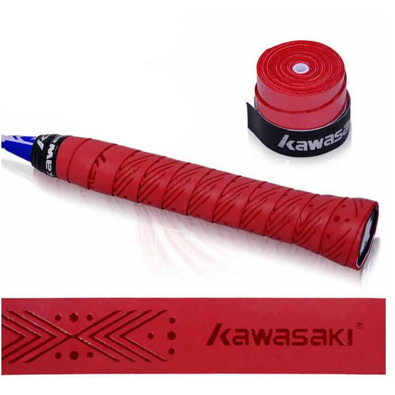 10 sztuk/partia Kawasaki tenis Overgrip rakieta tenisowa opaski antypoślizgowe oddychające potu zespół Badminton Grip taśmy X5