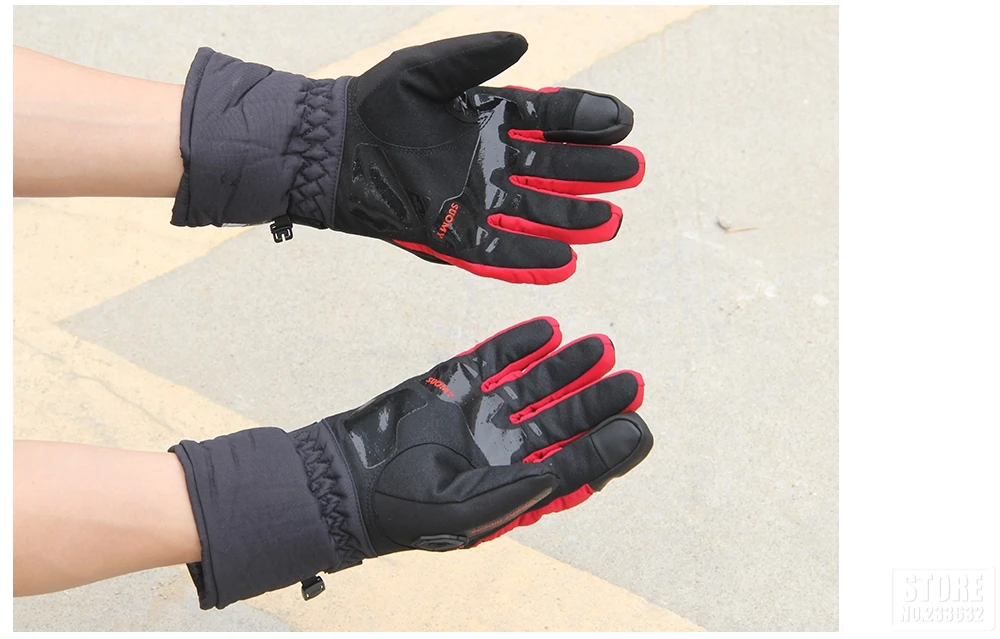 Motorrad Handschuhe Winddicht Wasserdicht Guantes Moto Männer Motorrad Reiten Handschuhe Touchscreen Moto Motocross Handschuhe Winter – Detail 15