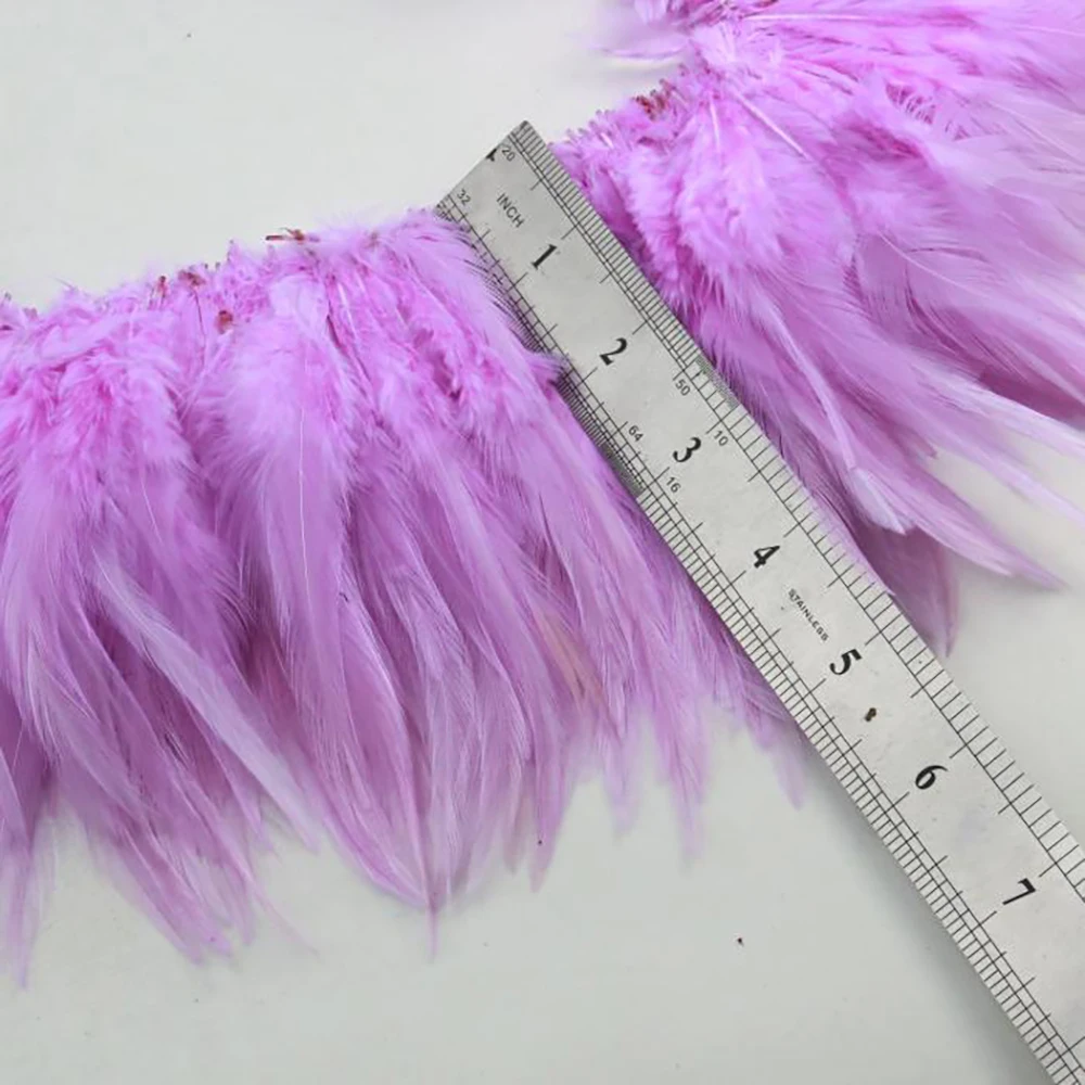 Whole 900PCS fade Rooster Feathers dyeing 5-6\