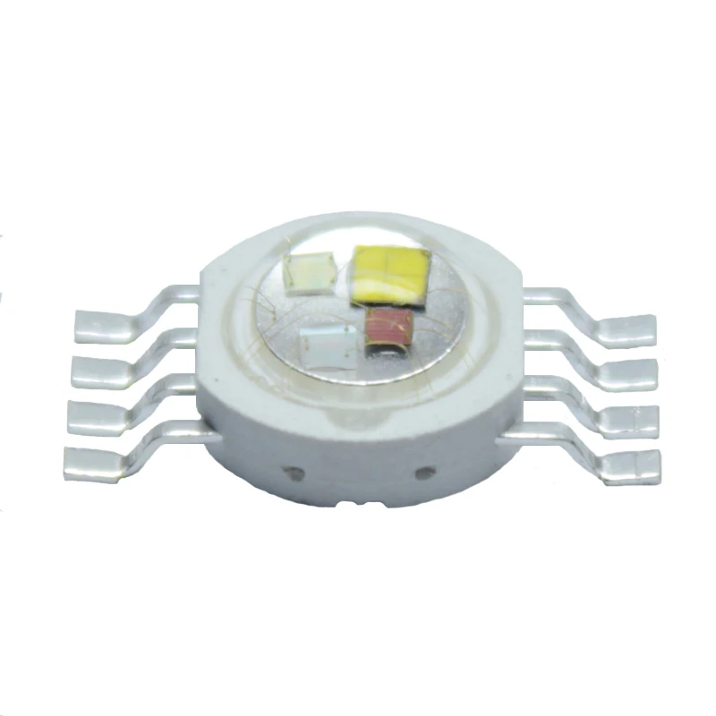 Microplaqueta conduzida da espiga para a luz da fase, rgbw, rgbww, rgbwy, rgbwyv, 3w, 4w, 5w, 6w, 8 w, 9w, 10w, 12w, contas 15w, 18 w