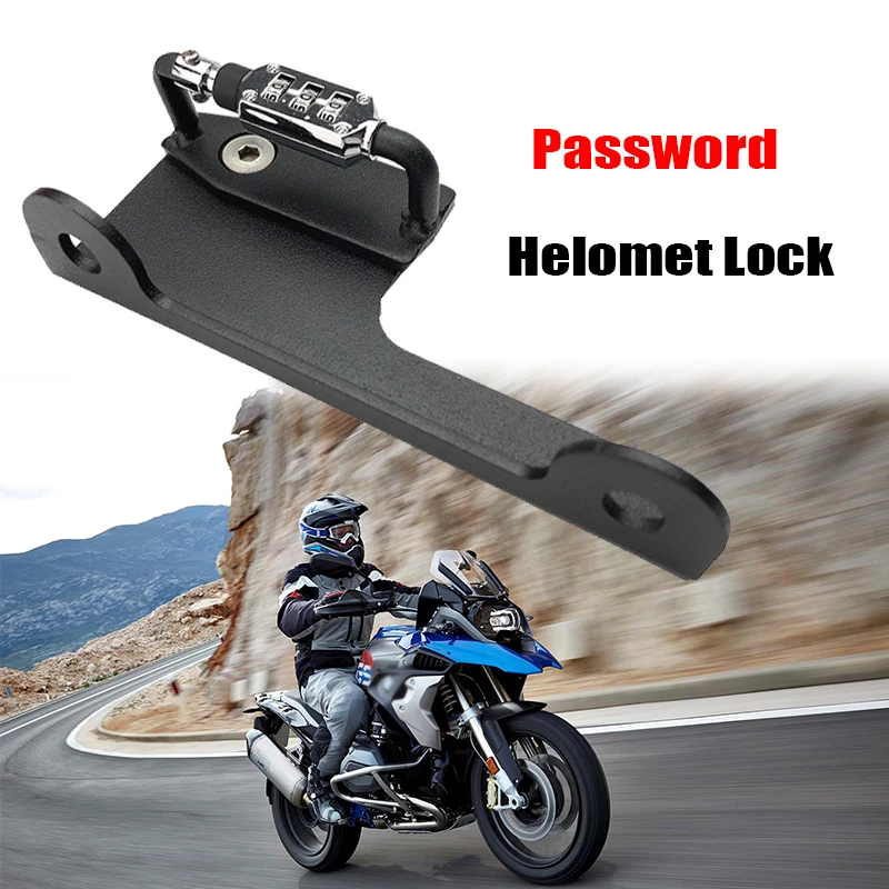 

For BMW R1200GS R1250GS R1200 GS LC ADV Adventure R1250 GS GSA 2014-2021 Motorcycle Helmets Lock Password Anti-theft Security