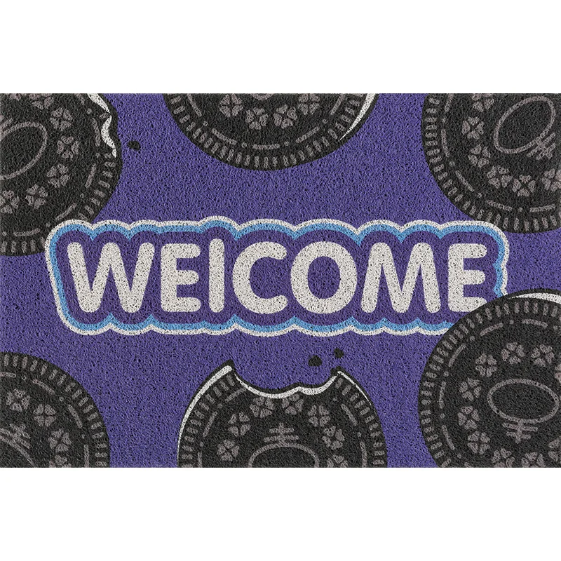 

Welcome Outdoor Doormats At The Entrance Wear-resistant and Dirt Resistant Foot Mat At The Entrance Mat Carpet