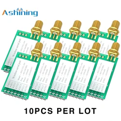 10pcs/lot LoRa SX1278 433MHz 100mW Wireless rf Module IoT Transceiver AS32-TTL-100 UART Long Range Transmitter Receiver