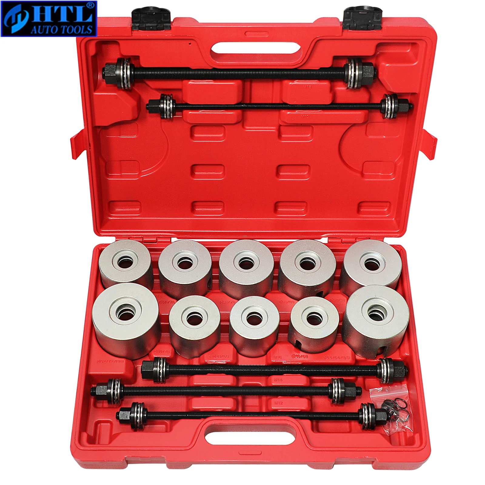 28pcs Master Press and Puller Sleeve Kit Bearings Bushes Seals Removal Tool car repair