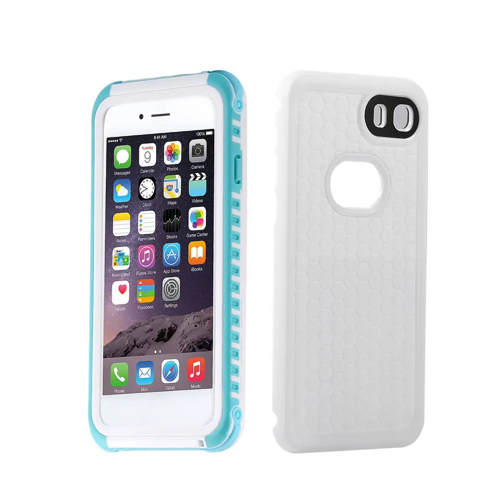Aggiornamento a 5.5 pollici impermeabile Shell impermeabile antiurto antipolvere resistente alla neve robusto per IPhone 7 Plus portatile