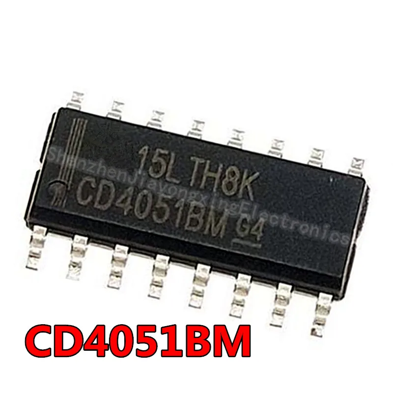 10-20PCS CD4051BM SOP-16 CD4051 HEF/HCF/CD4051 4051 SOP16 SMD New and Original IC Chipset