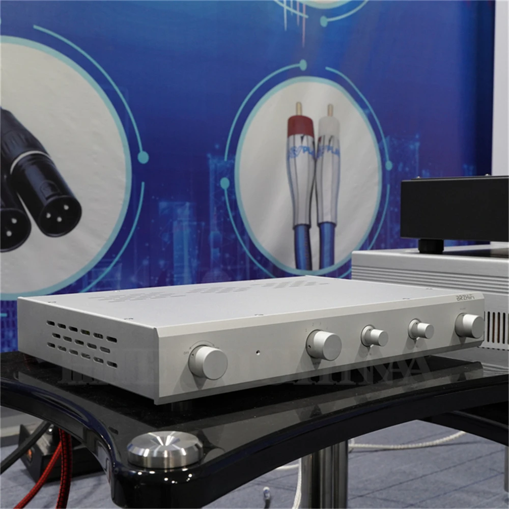 T-024 Referência/Cópia Clone MC22 Tubo de Vácuo Pré Amplificador HiFi Pré-amplificador JJ ECC83 ou Pré-amplificador de Tubo Russo