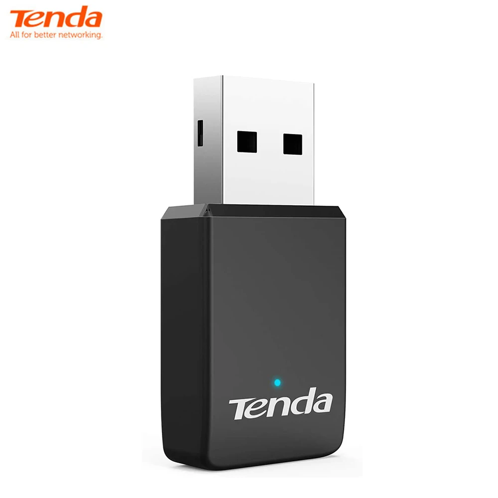 Tenda U9 650Mbs USB Rourter\'s Wireless 2.4&5G Wifi Adapter Receiver High Speed Network Card Dual Band Antenna for Laptop Desktop