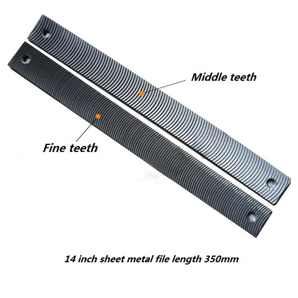 

14 "350 мм двухсторонние изогнутые зубья, два отверстия, алюминиевый лист, напильник для кузова автомобиля, полировальная панель, напильник, стальной Рашпиль