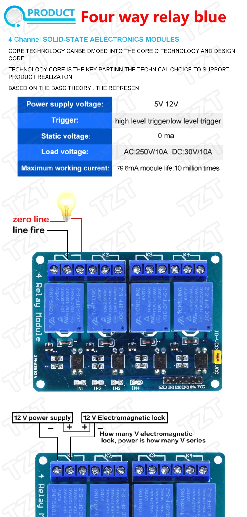 1/3 Stück 5V 1 2 4 6 8 Kanal Relaismodul mit Optokoppler Relaisausgang 12V 1 2 4 8 Wege Relaismodul für Arduino Raspberry Pi – Detail 18