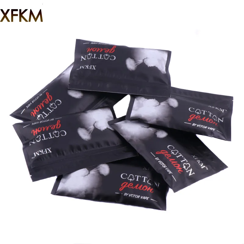 Хлопковый атомайзер XFKM Devil 1, 2, 5 шт./упаковка, хлопковый атомайзер для RBA, RDA