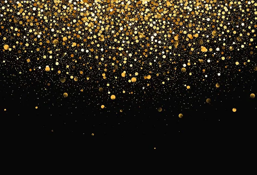 Avezano خلفية من الذهب الأسود للتصوير الفوتوغرافي بريق البولكا نقطة خوخه عيد ميلاد الطفل دش الزفاف خلفية ديكور استوديو الصور