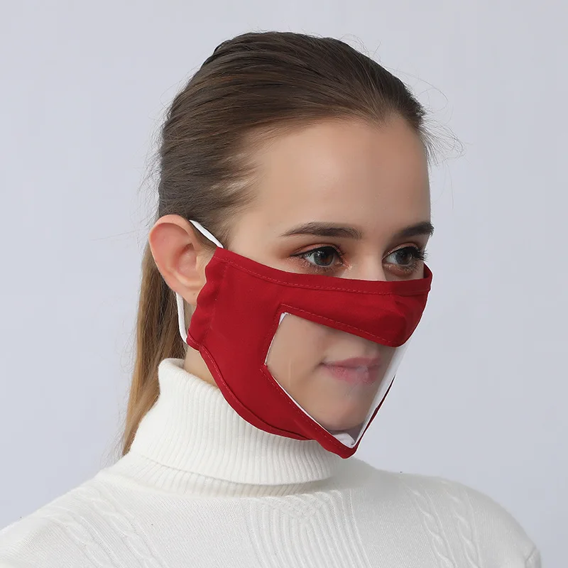 Masque respirateur anti-poussière, en coton, sourd