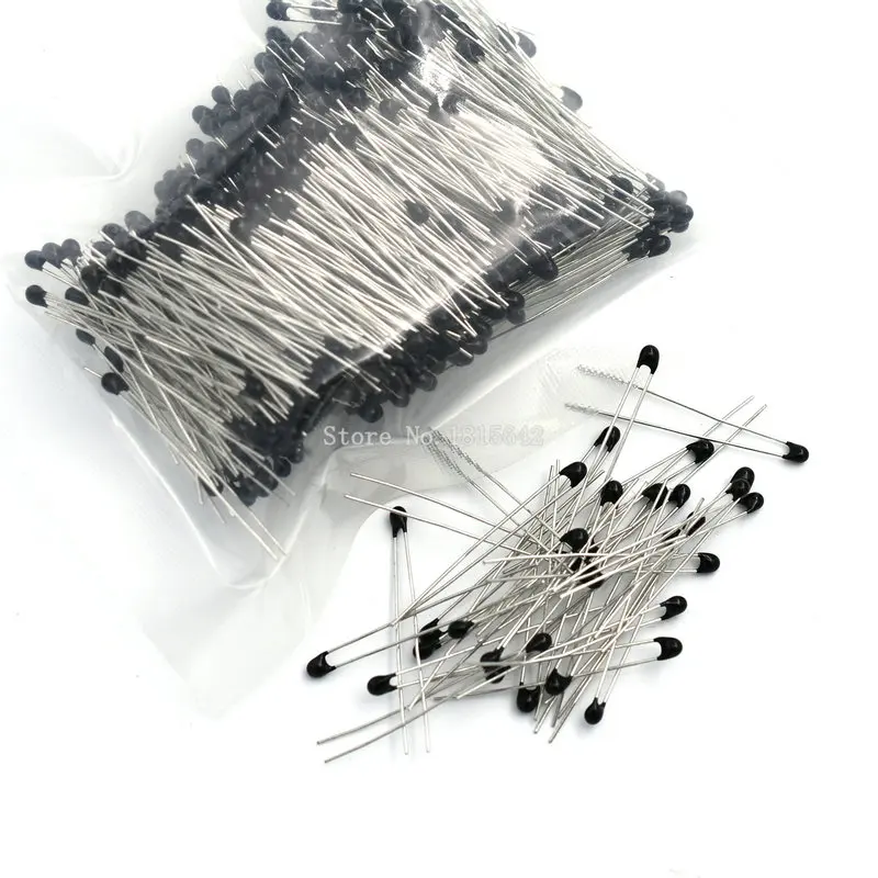 100Pcs Ntc Weerstand Kit NTC-MF52AT MF52 Ntc MF52E 1K 2K 3K 4.7K 5K 10K 20K 47K 50K 100K +-5% 3950B 3950 10 Waarde * 10Pcs