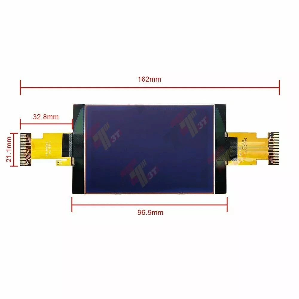 LCD Display FOR Seat Altea Leon Toledo Instrument Cluster Speedometer Pixel Fix