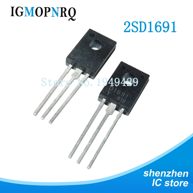 10pcs 2SD1691 TO-126F D1691 TO-126 KSD1691 new