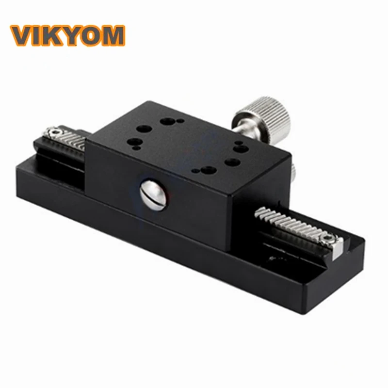 Long stroke dovetail groove E-EIM01 Precision dovetail slide  X axis XDTLS rack and pinion optical fine-tuning slide