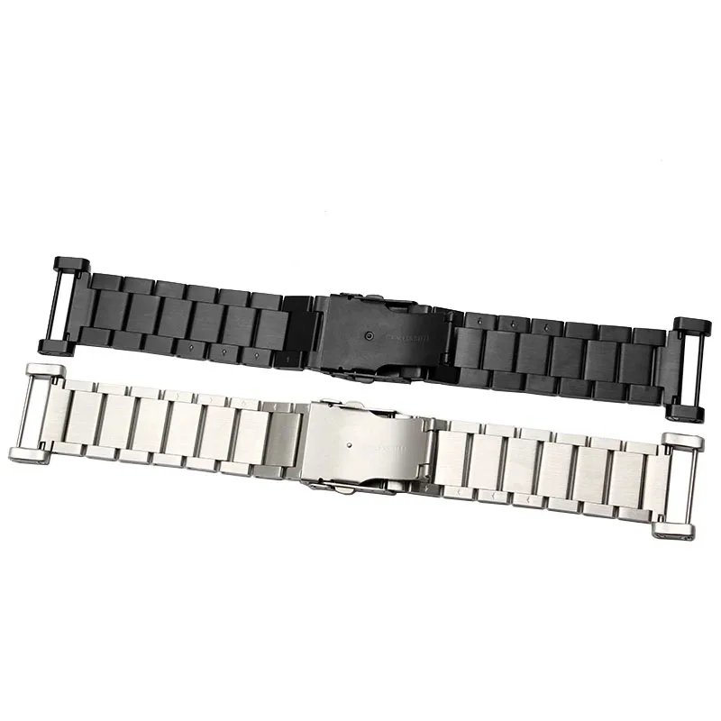 High Quality Stainless Steel Watchband 24mm Watch Strap For Suunto Core Essential Traverse Bracelet For Outdoor Sports Strip