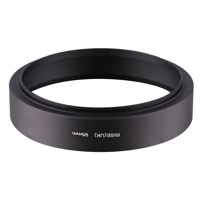 95mm Professional Standard Metal Lens Hood for Canon Nikon Sony Leica Olympus Pentax