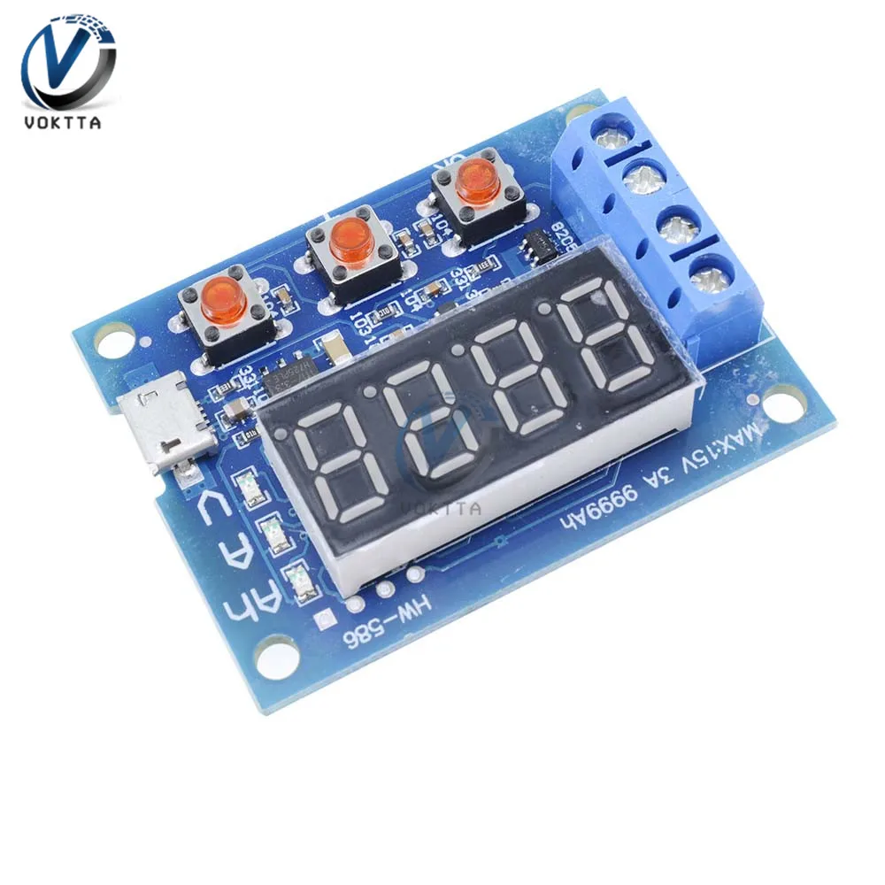 ZB2L3 Battery Tester LED Digital Display 18650 Lithium Battery Power Supply Test Resistance Leadacid Capacity Discharge Psu Test