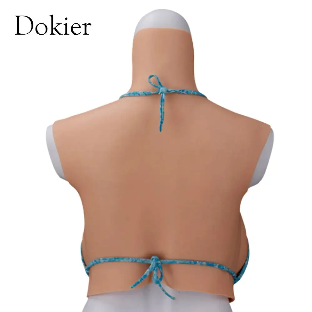 Dokier Big Size Breast Forms Top Quality Boobs Silicone Artificial Enhancer Crossdress Transgender Transvestite Cosplay Shemale