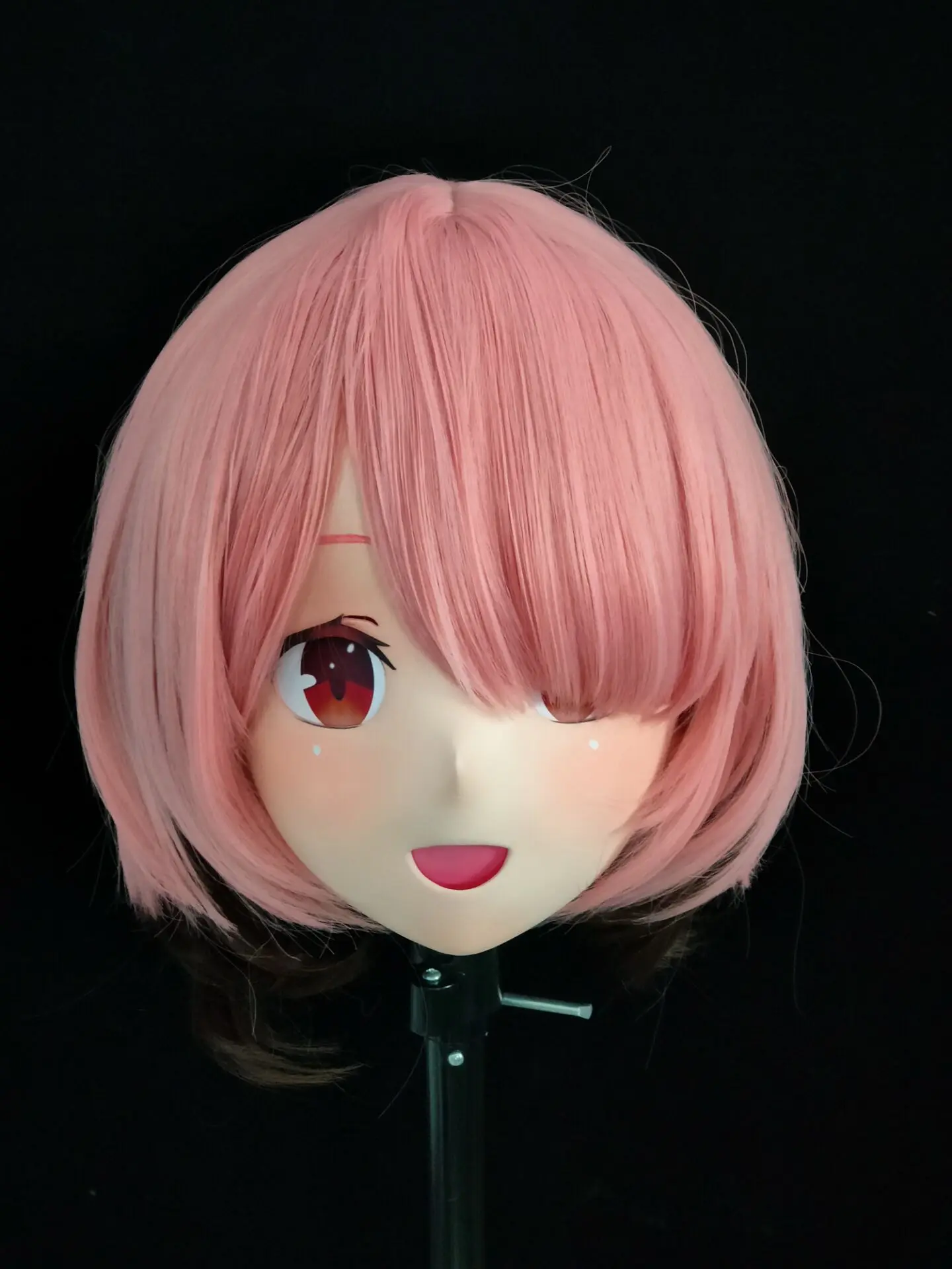 

(KC002)High Quality Handmade Female/Girl Resin Full/ Half Head Cosplay Japanese Anime Role Play Ram Kigurumi Mask