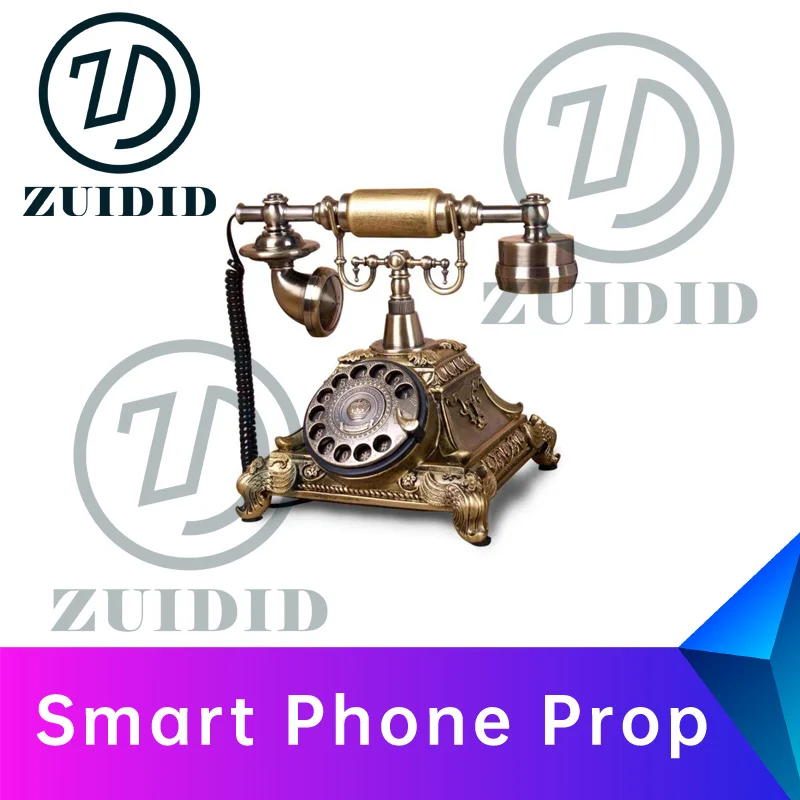 ZUIDID escape room Smart Phone Prop Dial right password to hear clues or unlock real life escape game