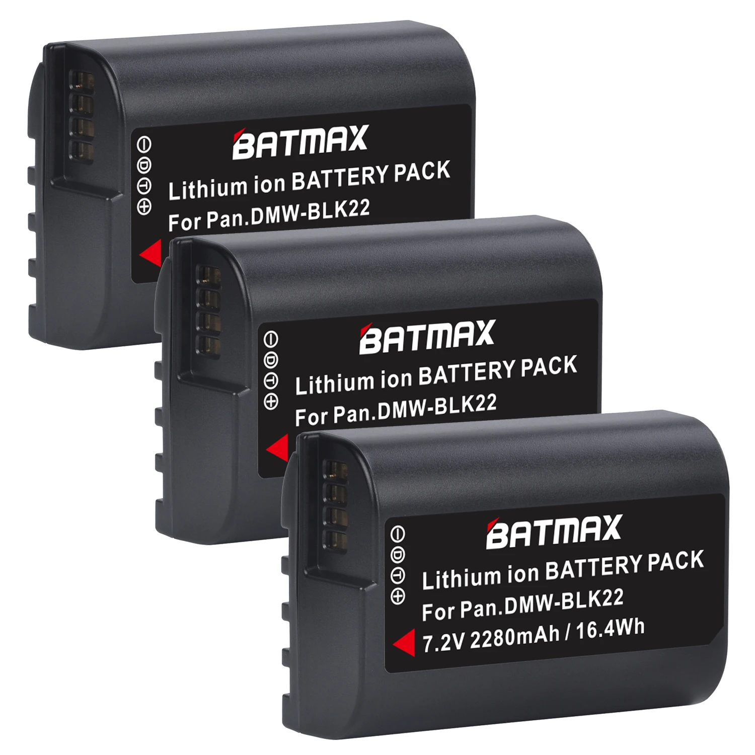 2280mAh DMW-BLK22 DMW BLK22 bateria Akkus dla Panasonic LUMIX DC-S5 DC-S5K kamery