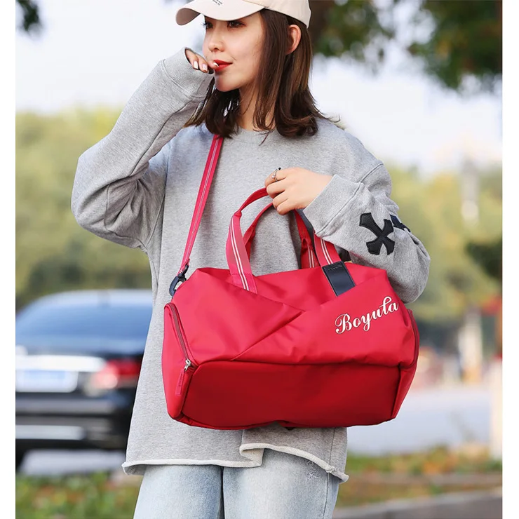 Women's Gym Bag Sports Fitness Handbag Training Bolsas For Shoes Travel Female Dry And Wet Yoga Mat Sac De  Mochila Sporttas
