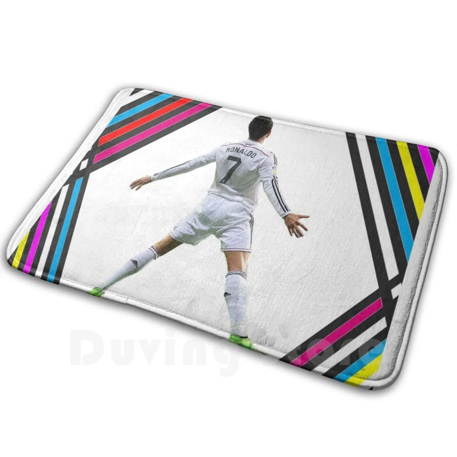 Mighty Carpet Mat Rug Cushion Soft Non-Slip Ronaldo Hala Portugal Sergio Ramos Cristiano Football