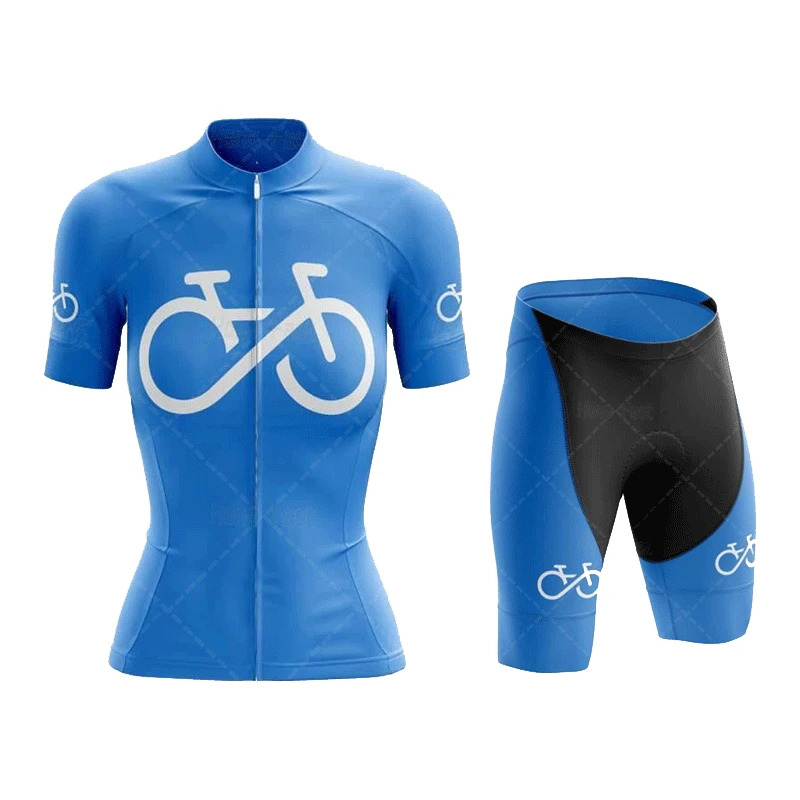 Summer Cycling Clothing Bicycle Cycling Jersey Bicycle Clothing Quick Dry Breathable Short Sleeve Women Bike Clothing Jersey