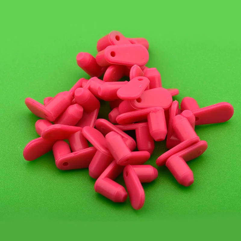 4mm Sealing to prevent air leakage silica gel rubber seal silicone plug use for ink cartridge filling part Sealing accessories