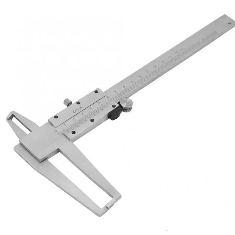 9-300mm Inside Groove Vernier Caliper Long Double Claw Steel Inner Vernier Calipers For Woodworking Measuring Tools